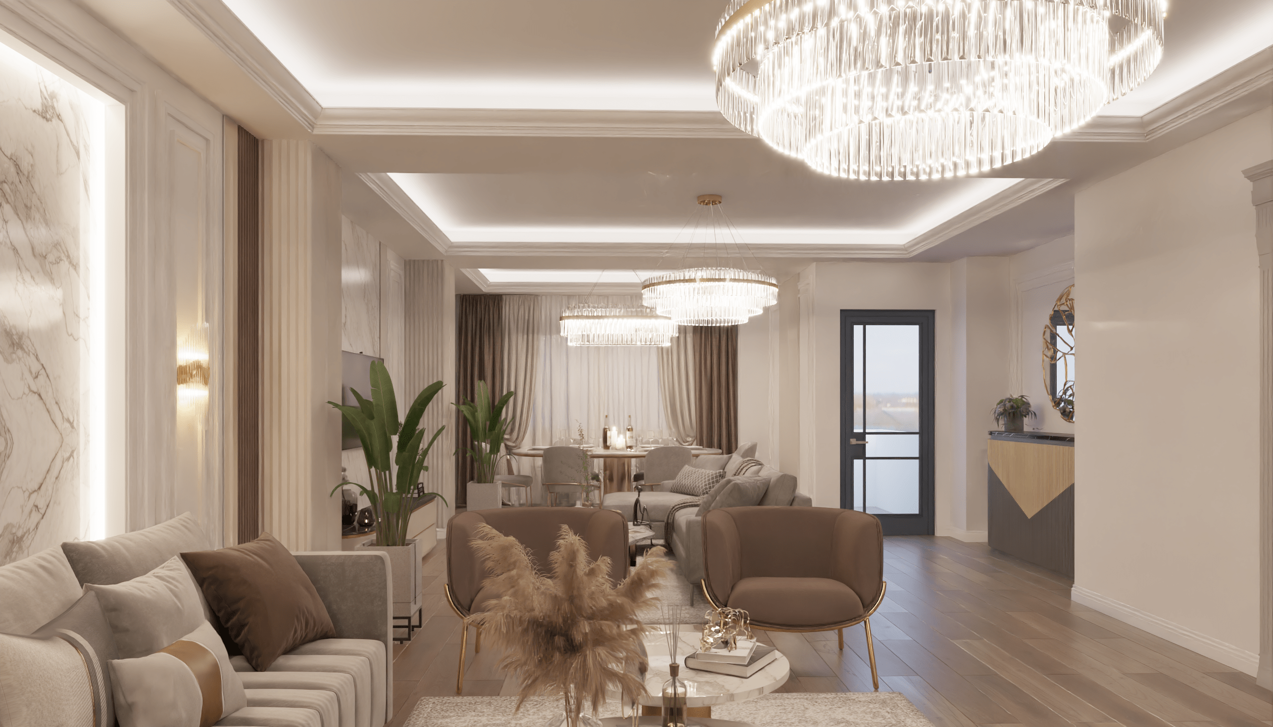 🏠 پروژه بازسازی رودکی-ولیعصر | نئوکلاسیک 100 متری!