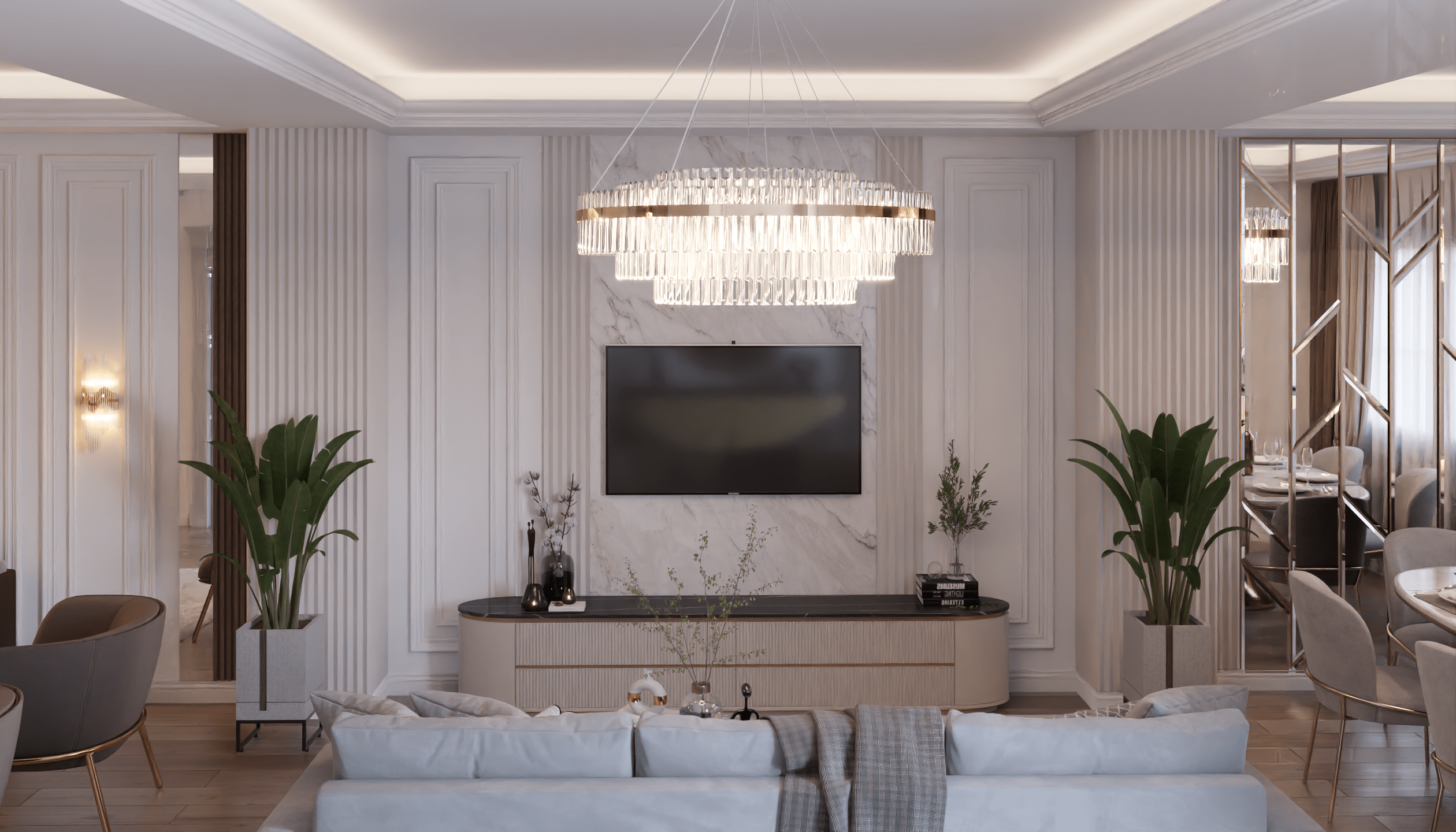 🏠 پروژه بازسازی رودکی-ولیعصر | نئوکلاسیک 100 متری!