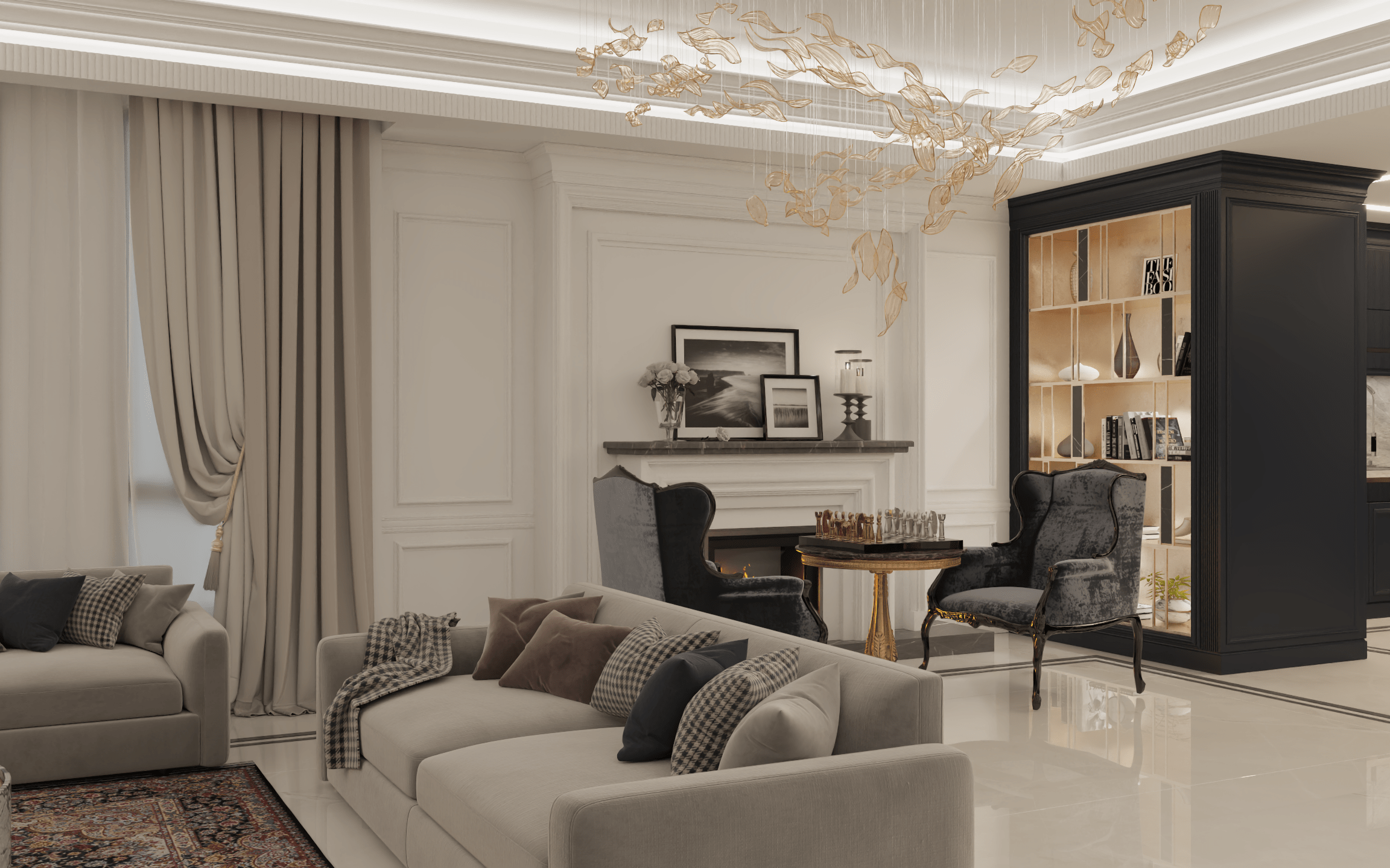 🏠 پروژه بازسازی کوی سینا-ائل گلی | وقتی طراحی داخلی جان تازه می‌دهد