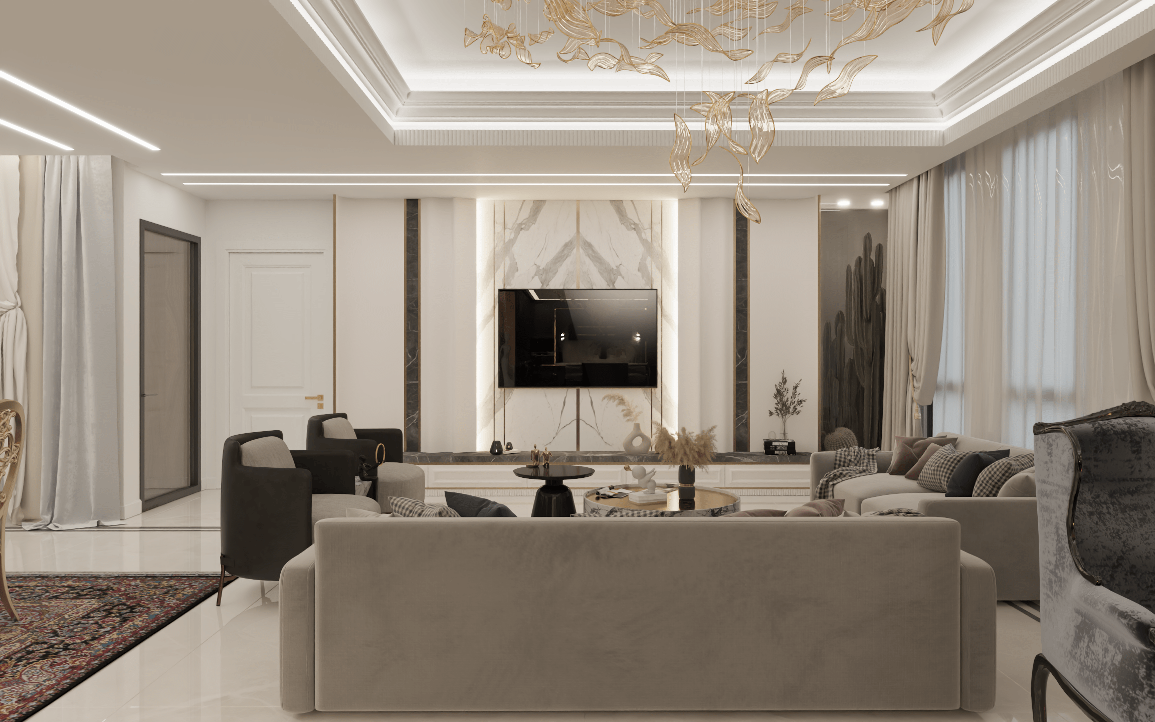 🏠 پروژه بازسازی کوی سینا-ائل گلی | وقتی طراحی داخلی جان تازه می‌دهد