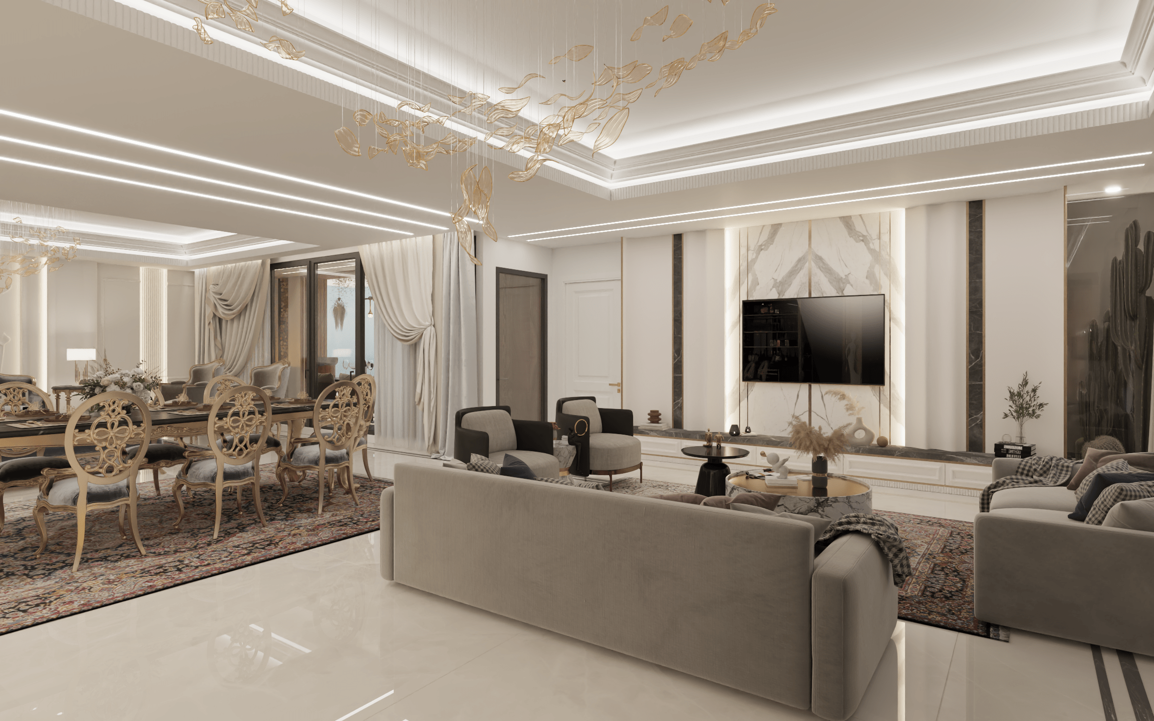 🏠 پروژه بازسازی کوی سینا-ائل گلی | وقتی طراحی داخلی جان تازه می‌دهد