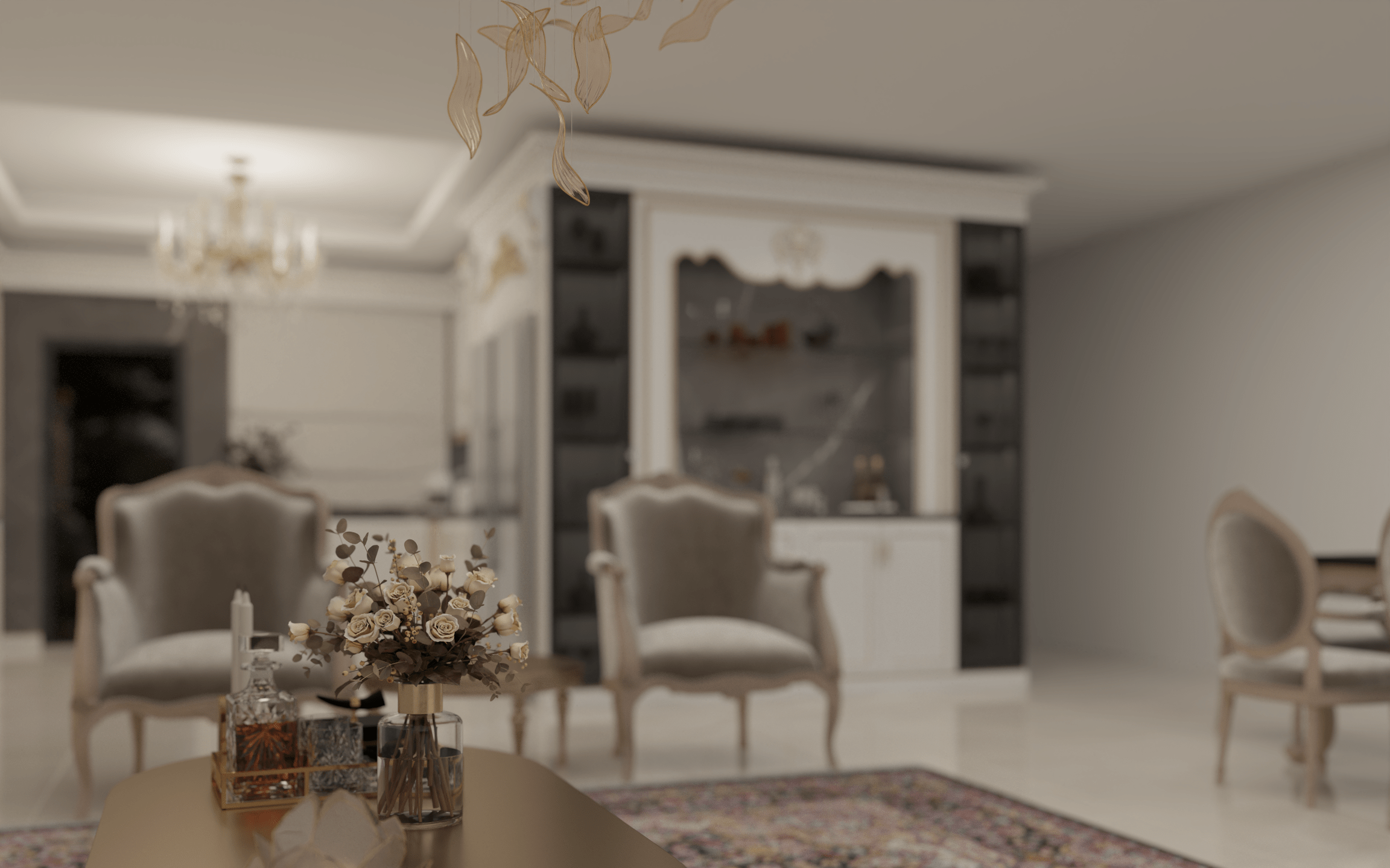 🏠 طراحی داخلی آشپزخانه کلاسیک| پروژه مرند