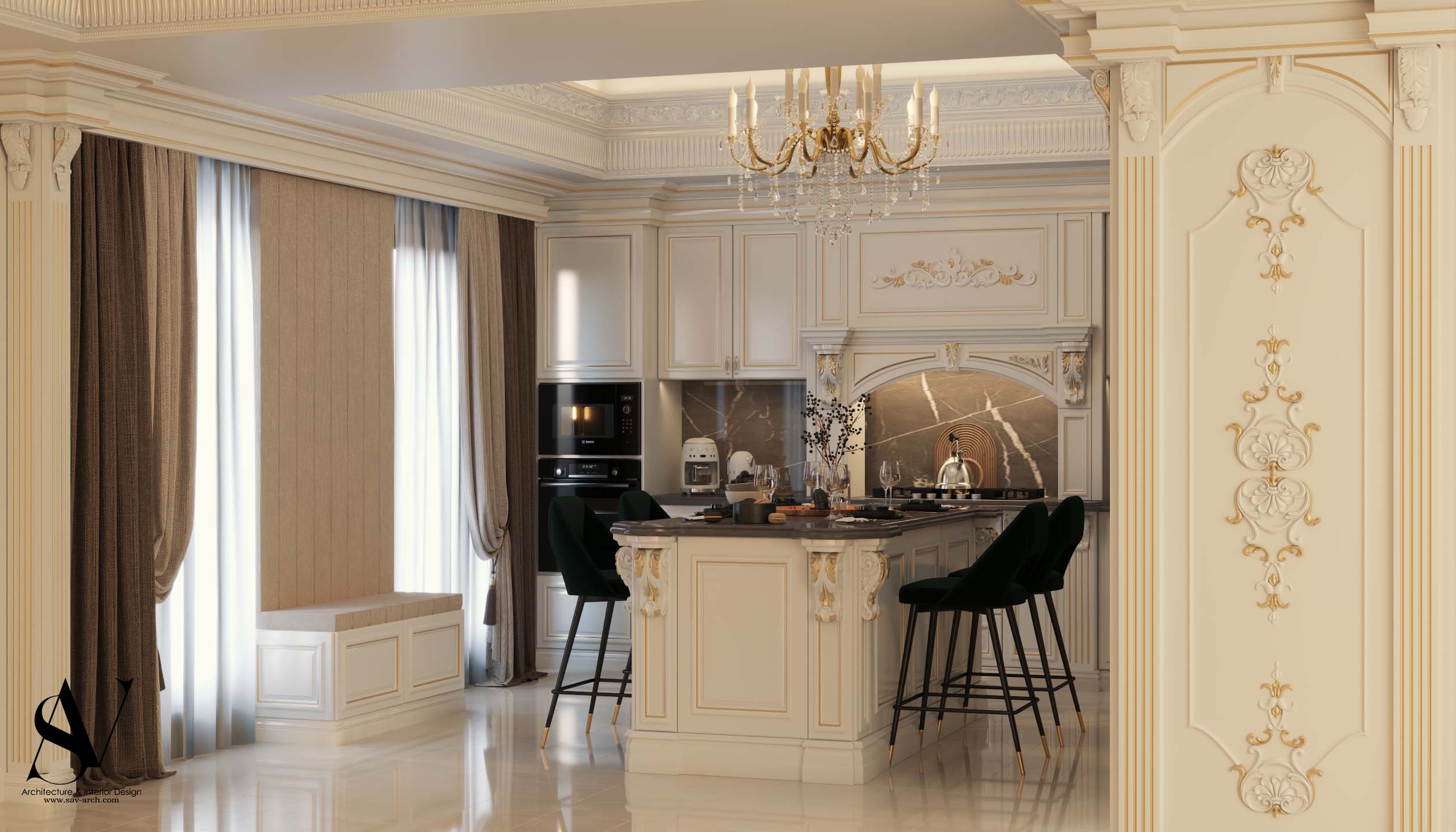 🏠 طراحی داخلی آشپزخانه | پروژه بازسازی برادران