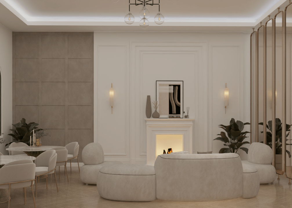🏠 پروژه طراحی کافه رست | ولیعصر