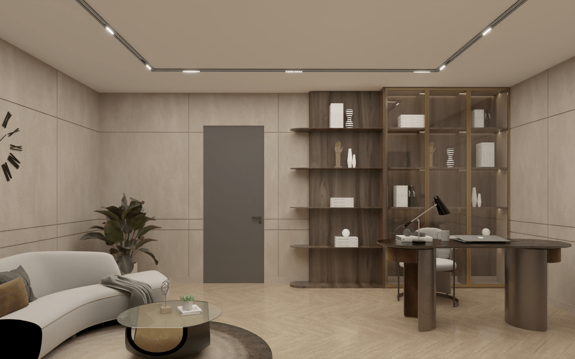 🏠 طراحی داخلی پروژه اداری WTC | ولیعصر