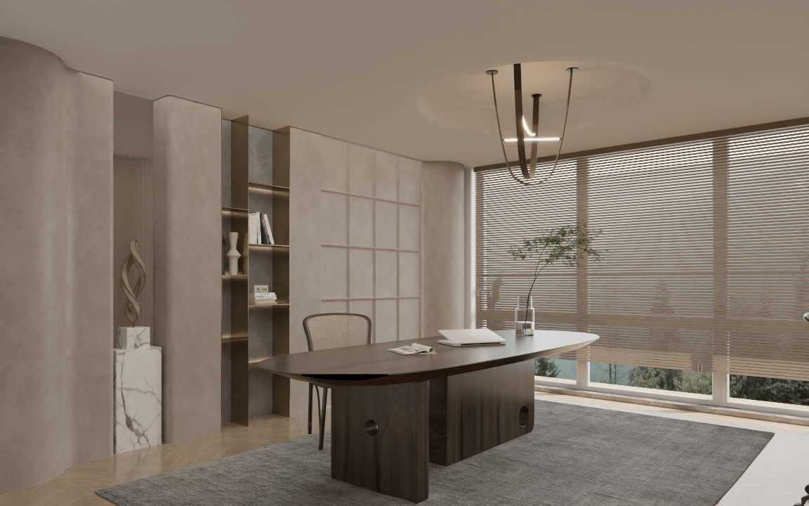 🏠 طراحی داخلی پروژه اداری WTC | ولیعصر