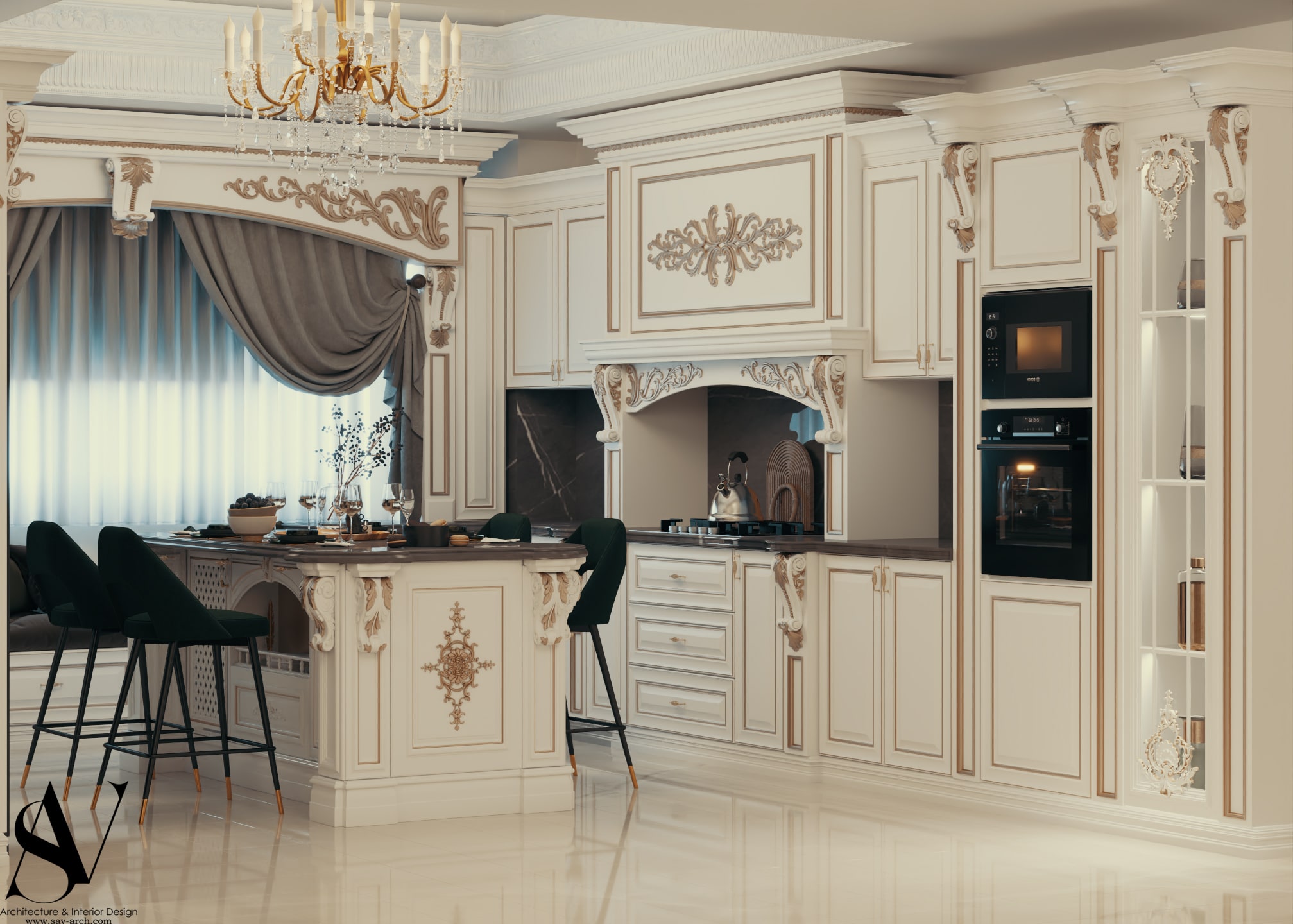 🏠 طراحی داخلی آشپزخانه | پروژه تختی 1