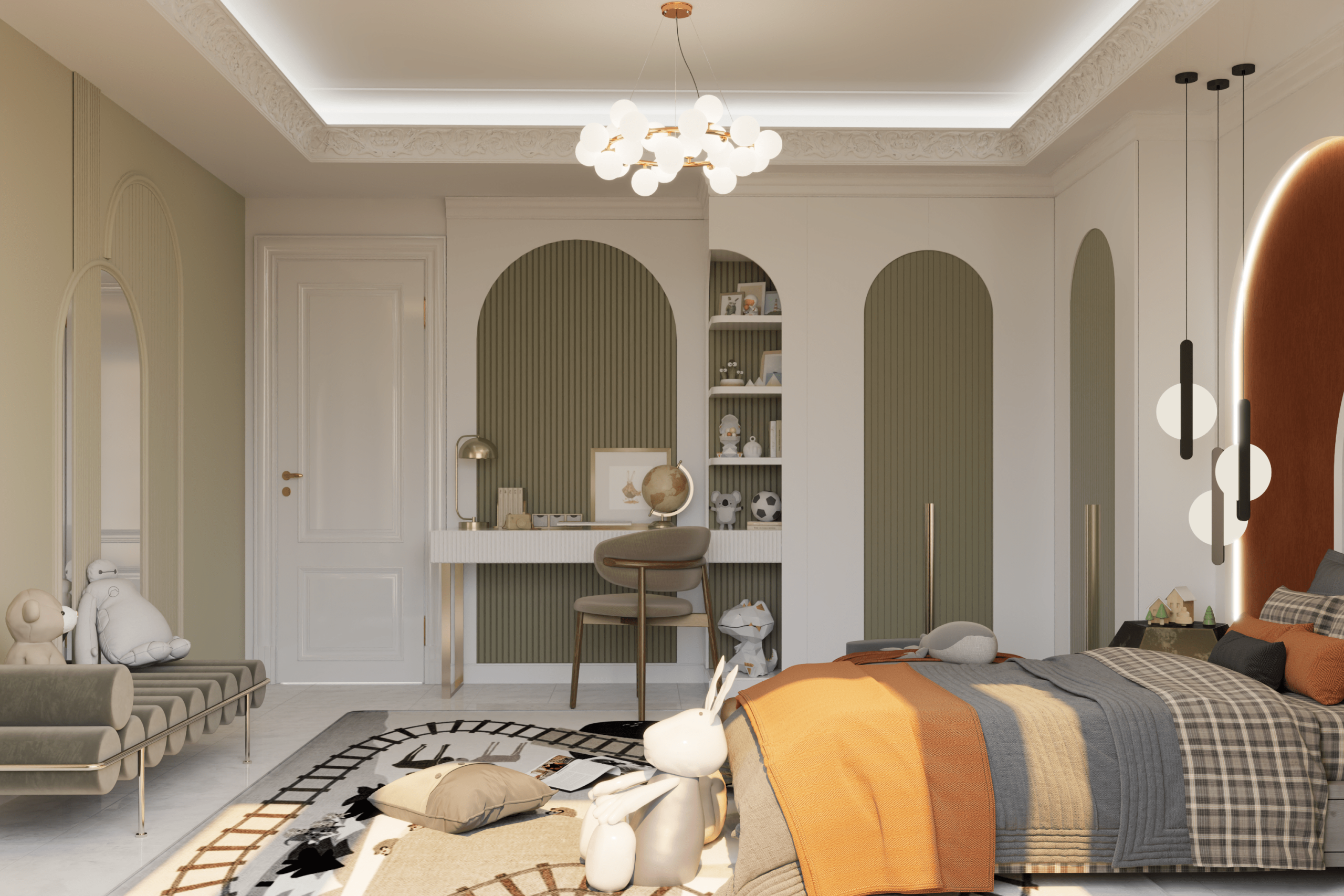 🏠 اتاق کودک پروژه بازسازی خاوران | فضایی برای بازی و خلاقیت