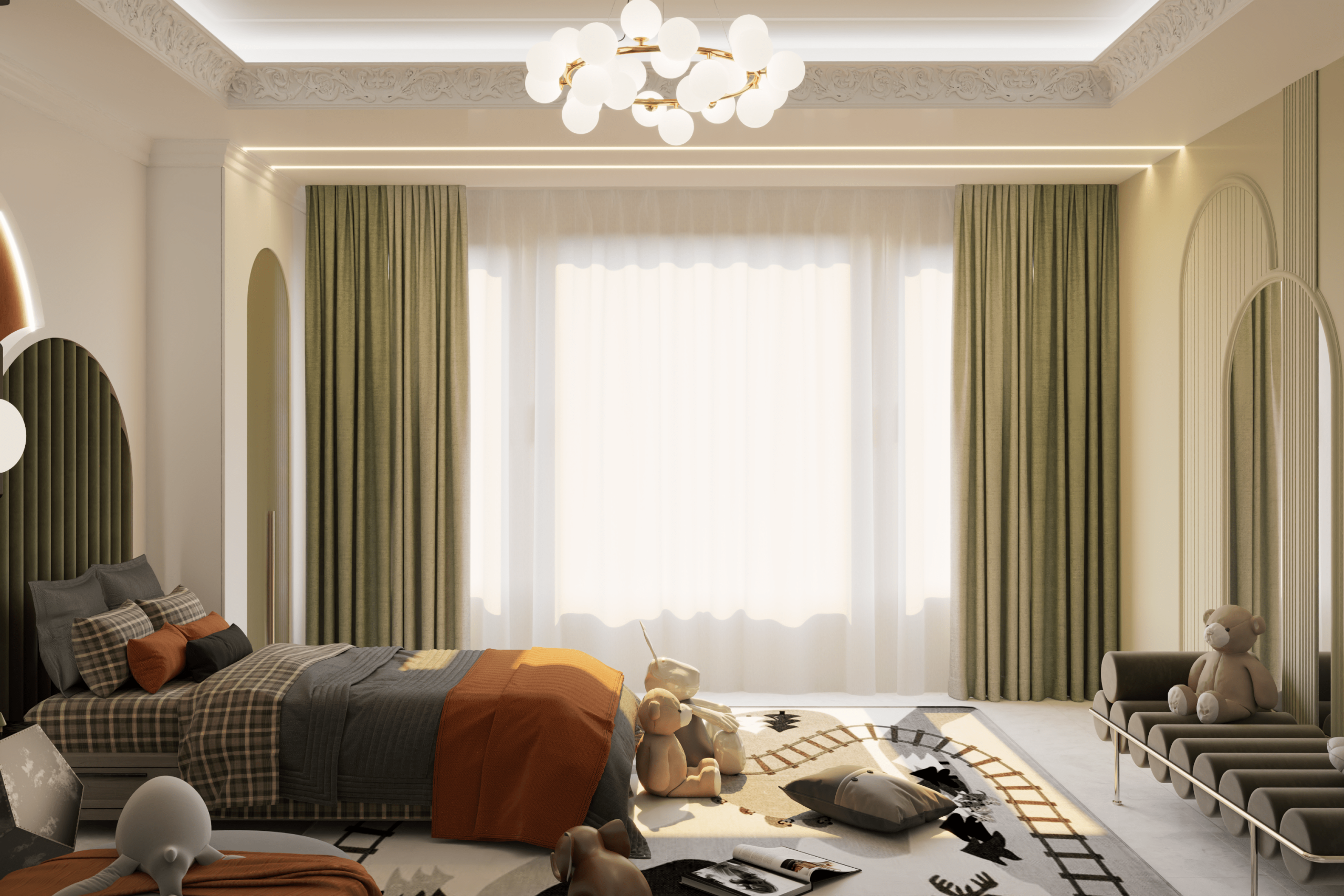 🏠 اتاق کودک پروژه بازسازی خاوران | فضایی برای بازی و خلاقیت