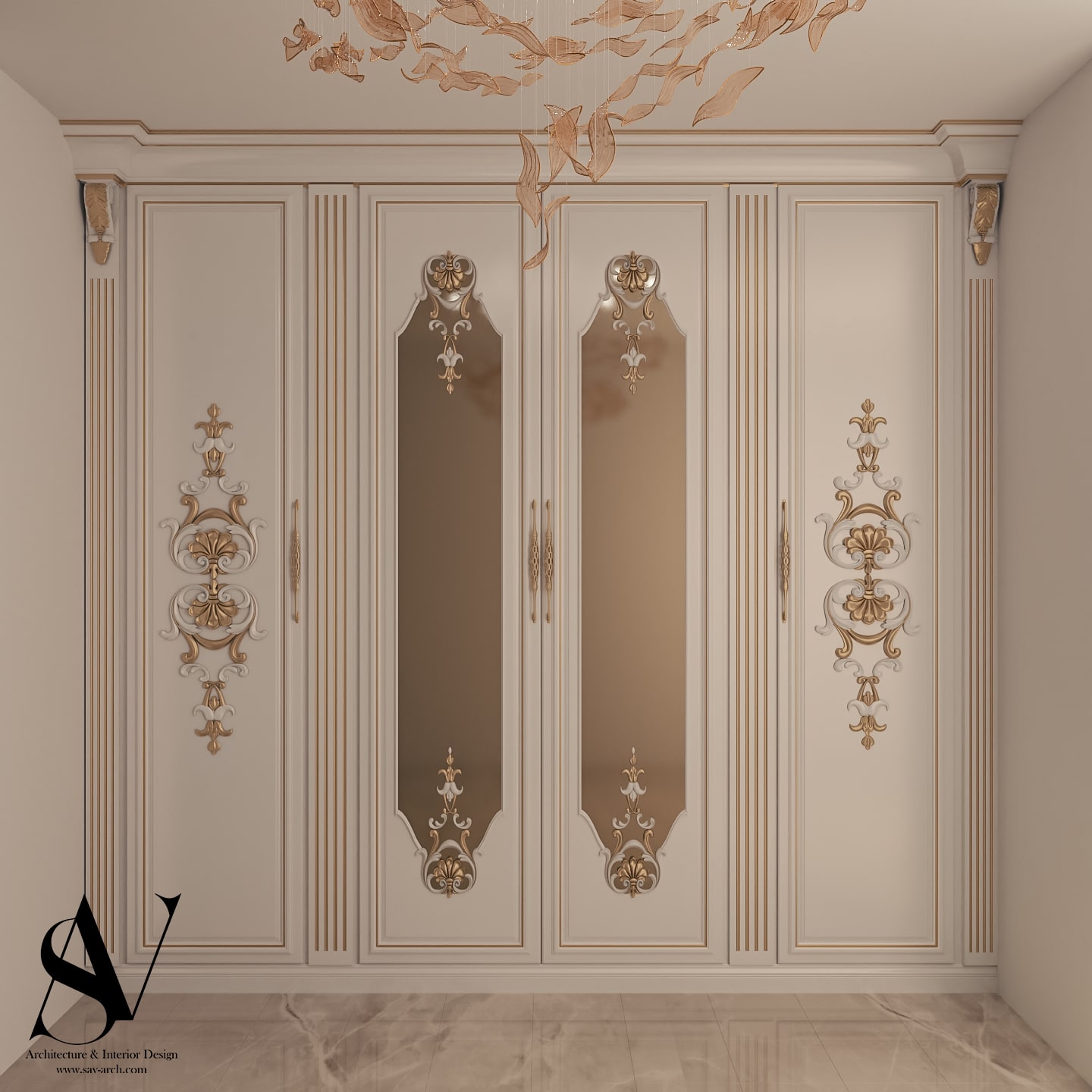 🏠 طراحی کمد دیواری| پروژه آذربایجان | مرند