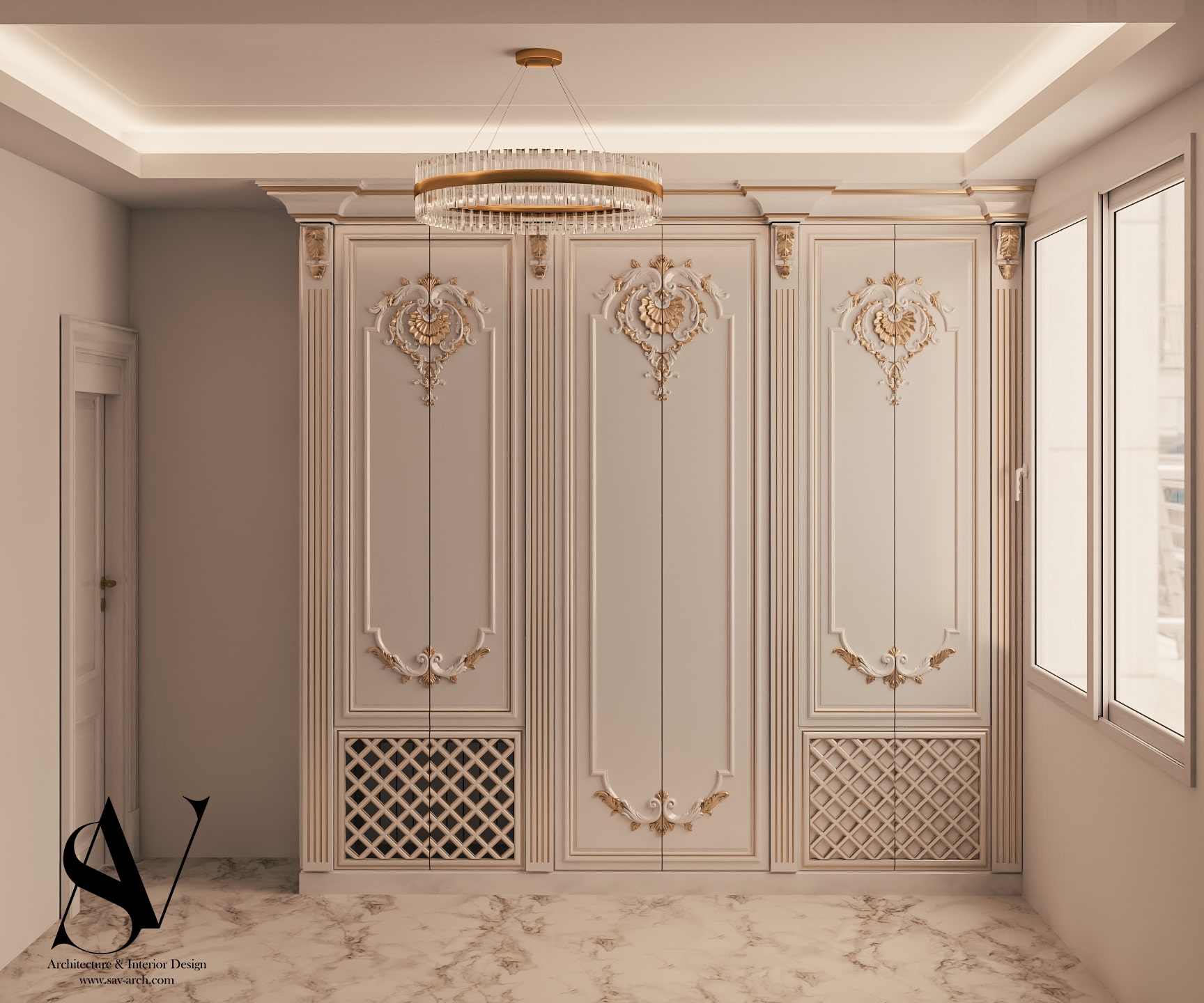 🏠 طراحی کمد دیواری| پروژه آذربایجان | مرند